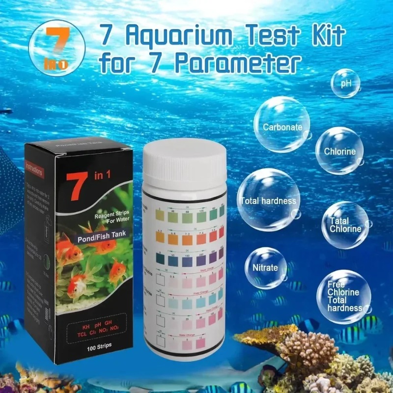 Hot Sale Aquarium Test Strip P - Marine Aquarium Water Test Kit ulasan dan harga