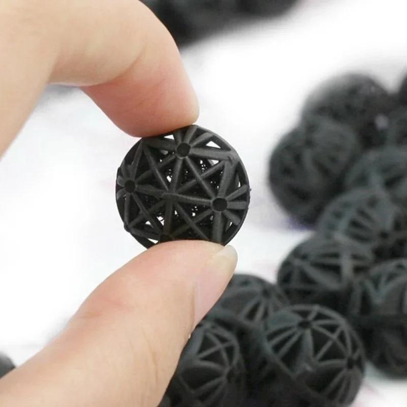50Pcs 16mm Aquarium Bio Filter - Aquarium Marine Tank ulasan dan harga