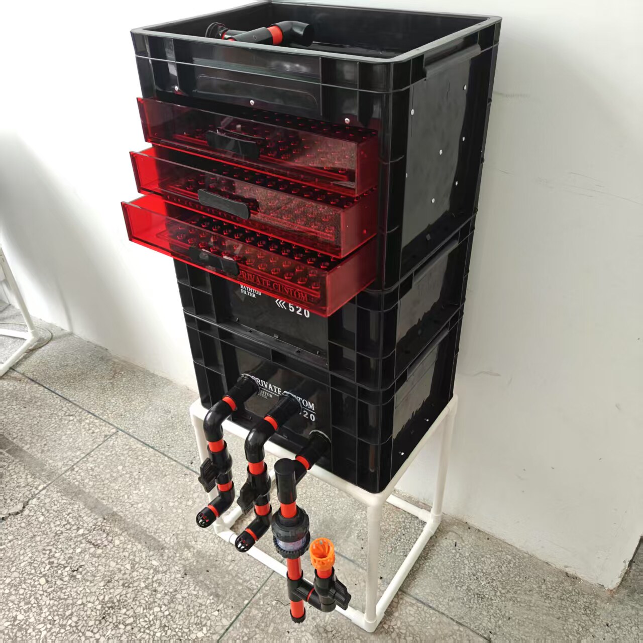 Fish tank turnover box Industr - Marine Aquarium Overflow ulasan dan harga