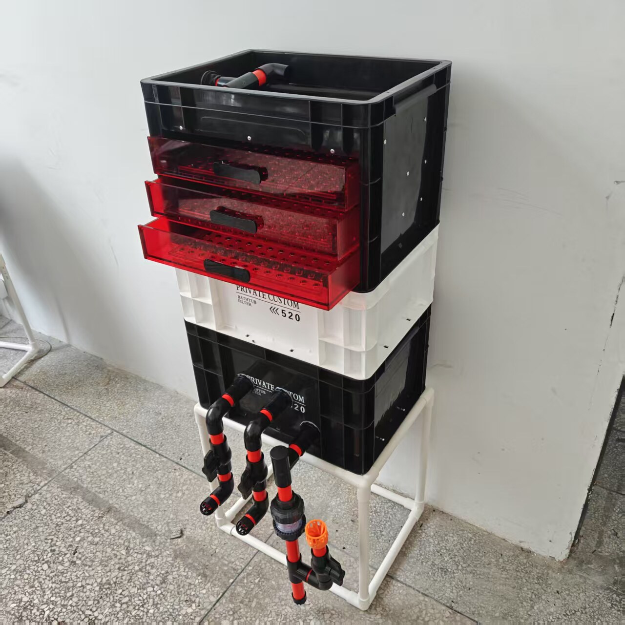 Fish tank turnover box Industr - Marine Aquarium Overflow ulasan dan harga