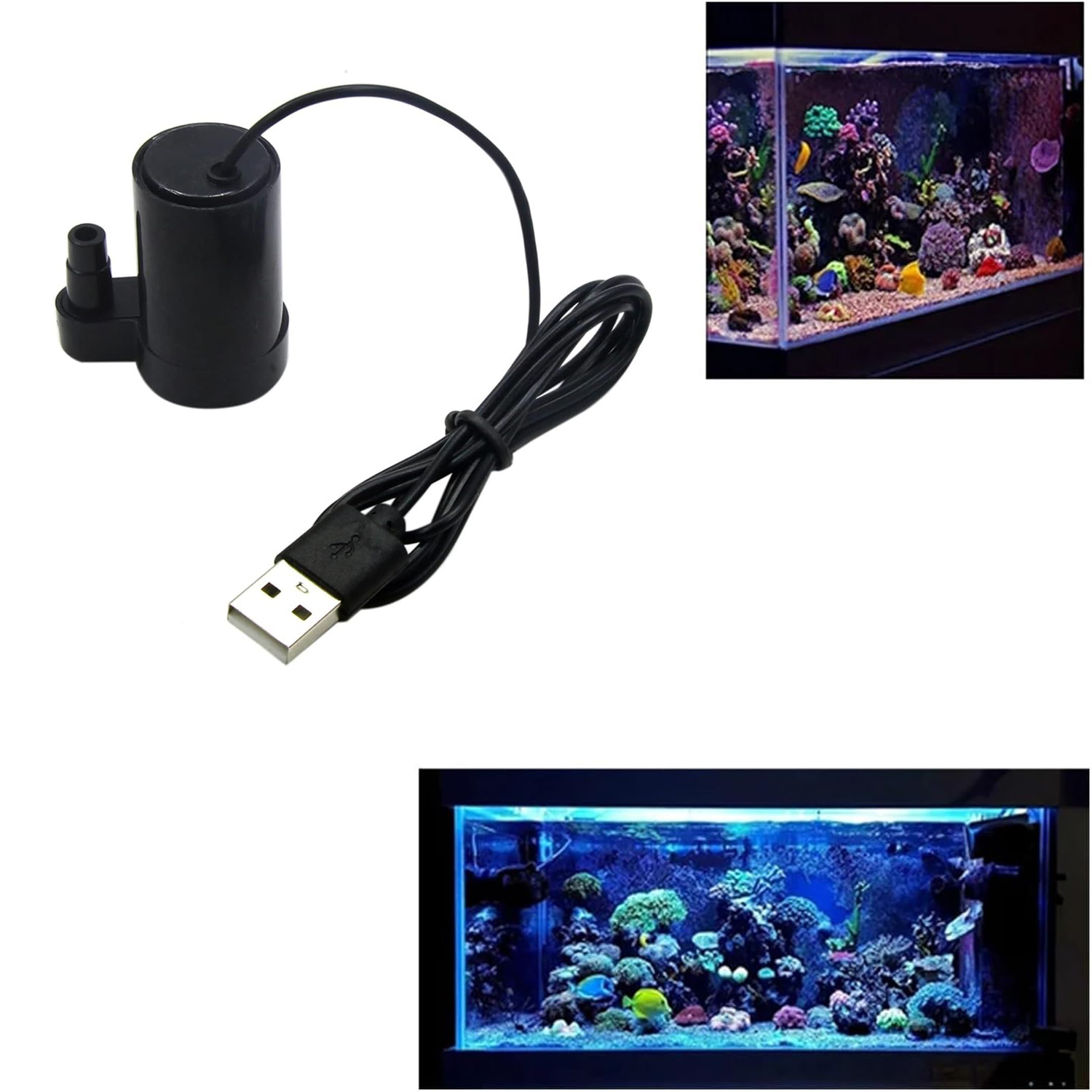 1/2pc DC 3-5V USB Micro Submer - Marine Aquarium Hydrometer ulasan dan harga