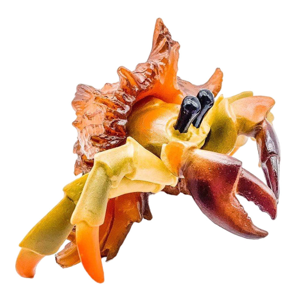 Realistic Plastic Hermit Crab  - Marine Aquarium Hermit Crab ulasan dan harga
