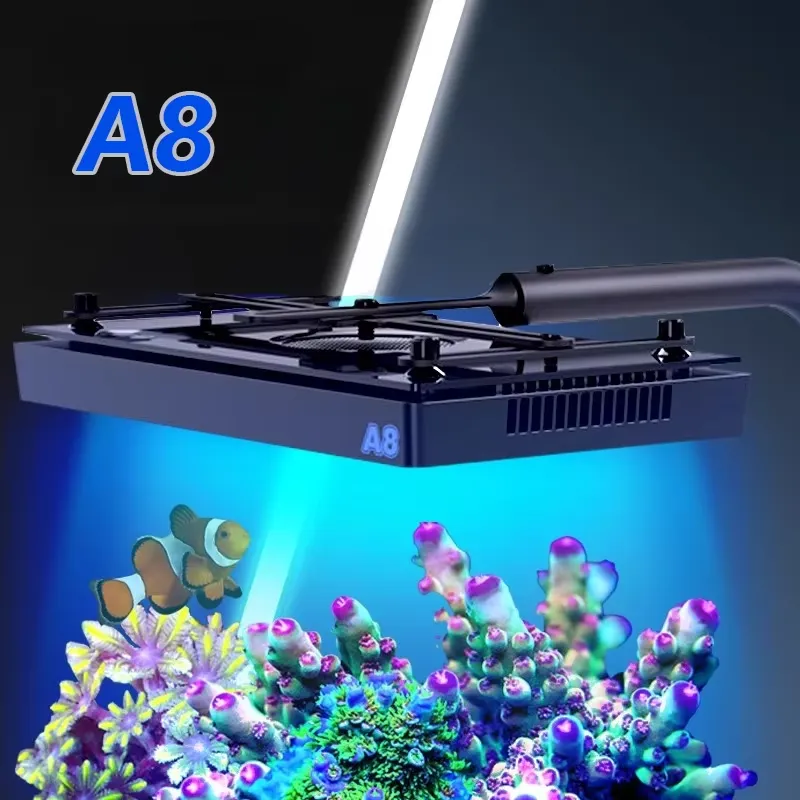 A8SE II Max Blue 240W WiFi App - Aquarium Marine Tank ulasan dan harga