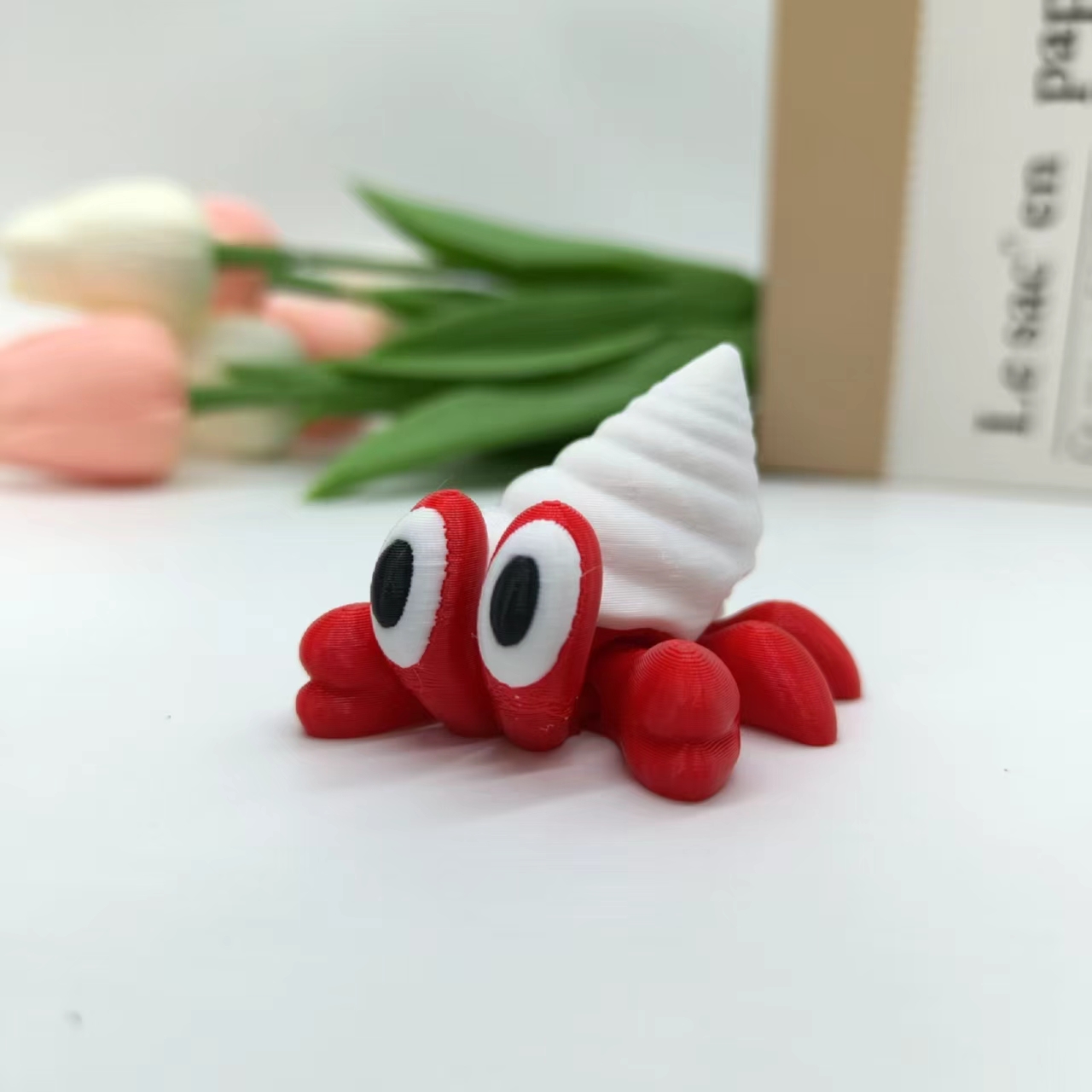 3D Printed Hermit Crab Statue, - Marine Aquarium Hermit Crab ulasan dan harga