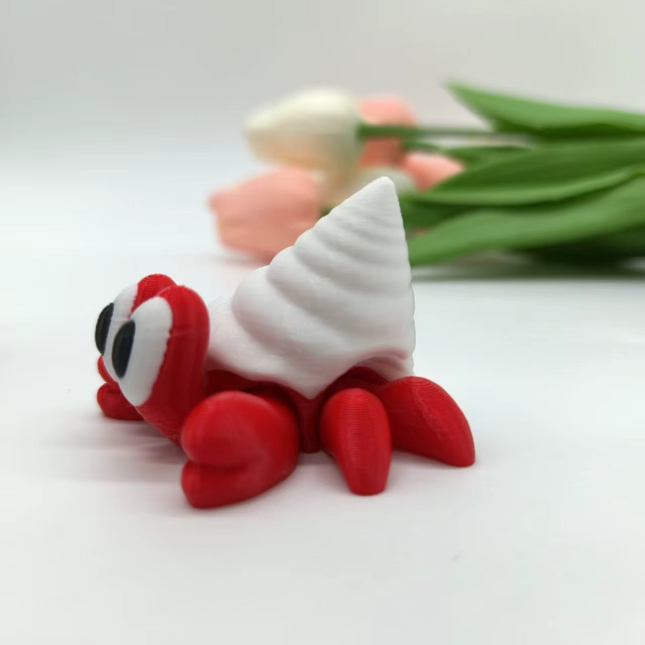 3D Printed Hermit Crab Statue, - Marine Aquarium Hermit Crab ulasan dan harga